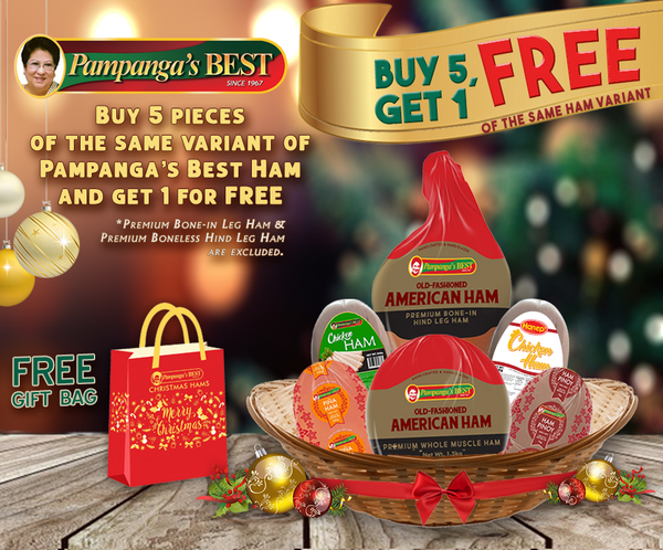 Christmas Ham Best Deal: BUY 5 GET 1 FREE